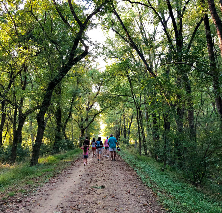 Walk MD Sunset Stroll Canal Towpath