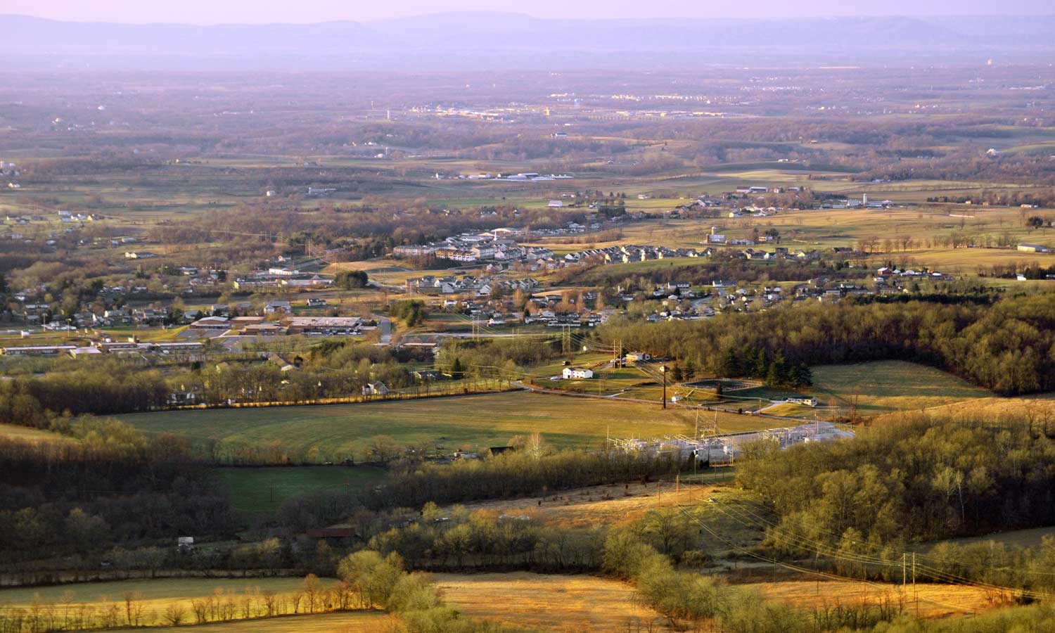 Boonsboro from South Mountain