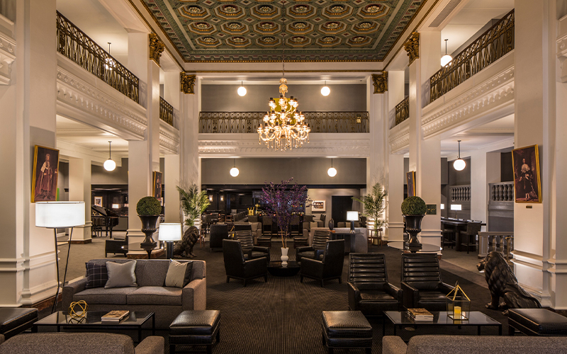 Lord Baltimore Hotel Lobby