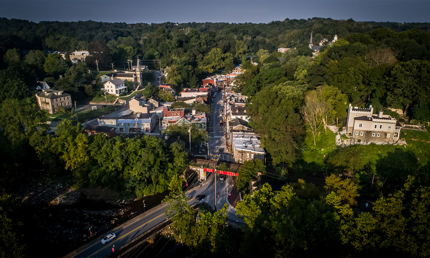 Historic Ellicott City close to home miles from ordinary Maryland