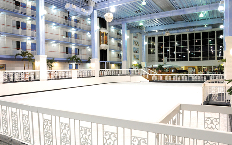 Indoor Ice Skating Rink - The Carousel Resort Hotel