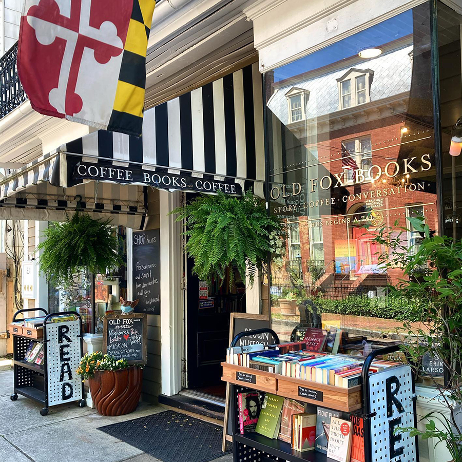 Old Fox Books Exterior