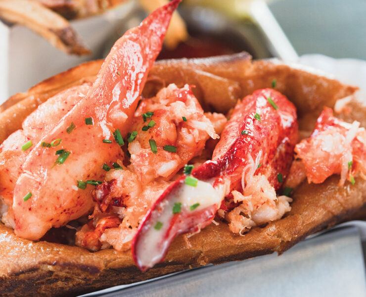 Lobster roll, yummie!