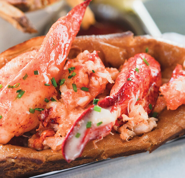 Lobster roll, yummie!
