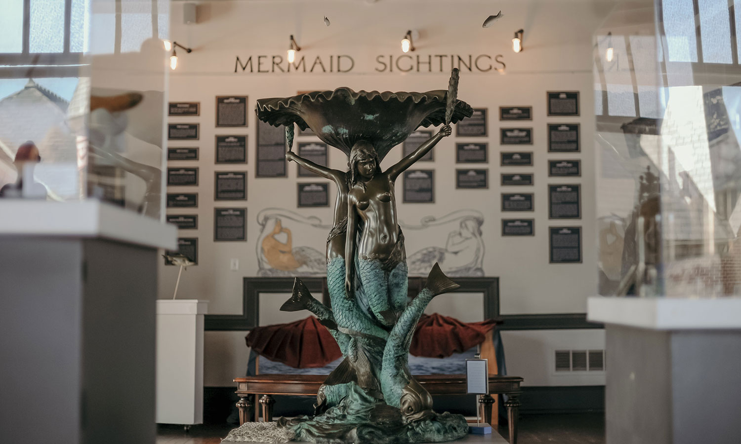 Interior of the Mermaid Museum
