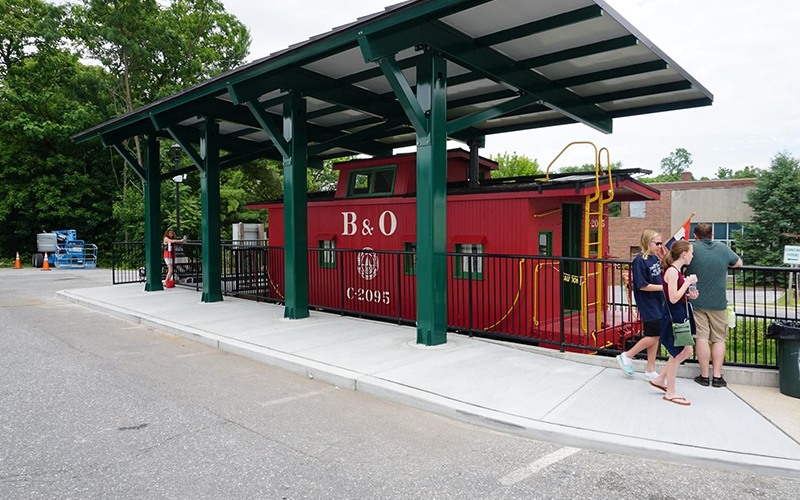 Downtown B&O Railroad