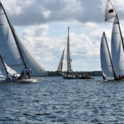 Sailboats on the water