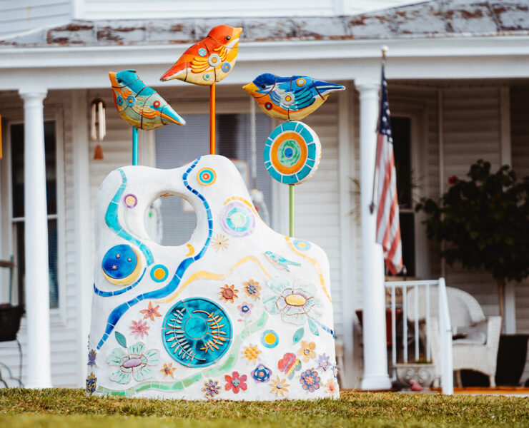 Sculpture in Middletown, Maryland