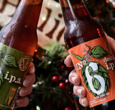 two beers from Evolution Craft Brewing