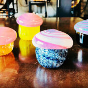 handmade glass cupcakes