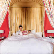 couple in bed at The Ivy Hotel