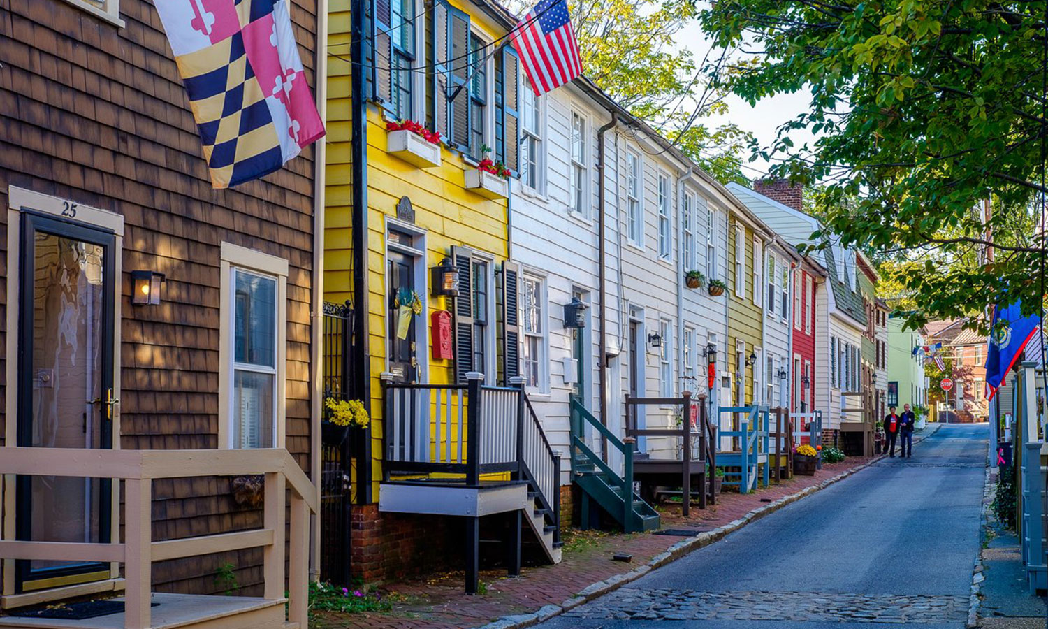 colorful houses