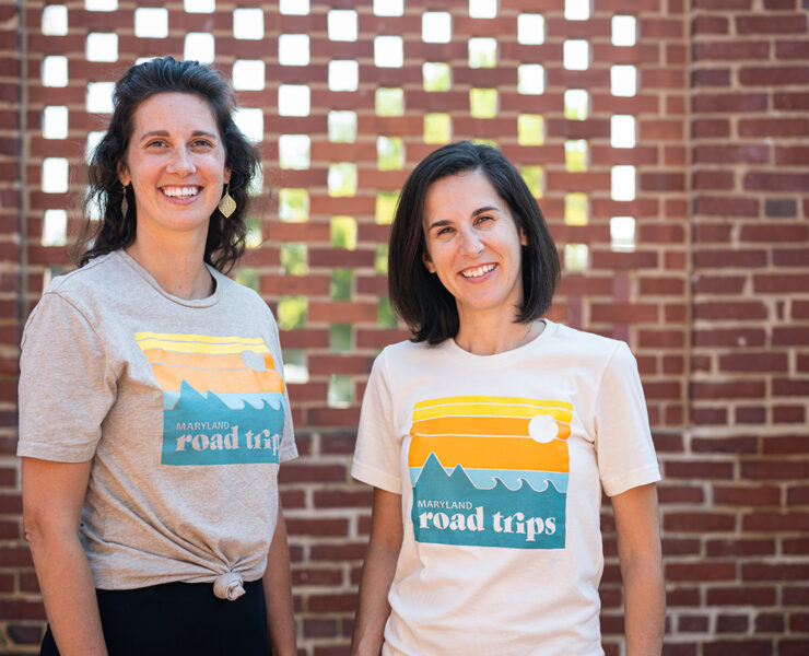 Laura and Hilary from the MRT team