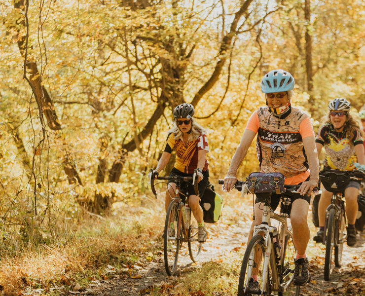 Bikers on the C&O Canal