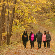 Walking in Rocky Gap State Park
