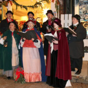 Carolers during Midnight Madness in Annapolis