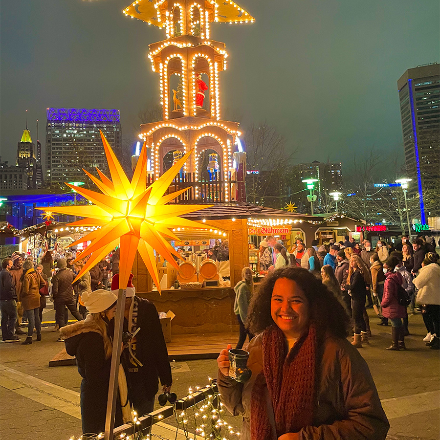 German Christmas Village in Baltimore