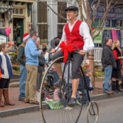 The Christmas parade in St. Michaels, Maryland.