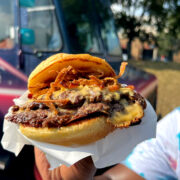 Fuzzies Food Truck Burger