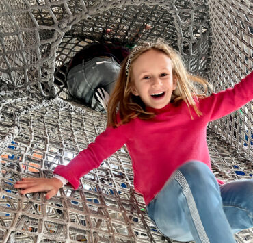 The author’s daughter at Port Discovery Children’s Museum in Baltimore, MD.