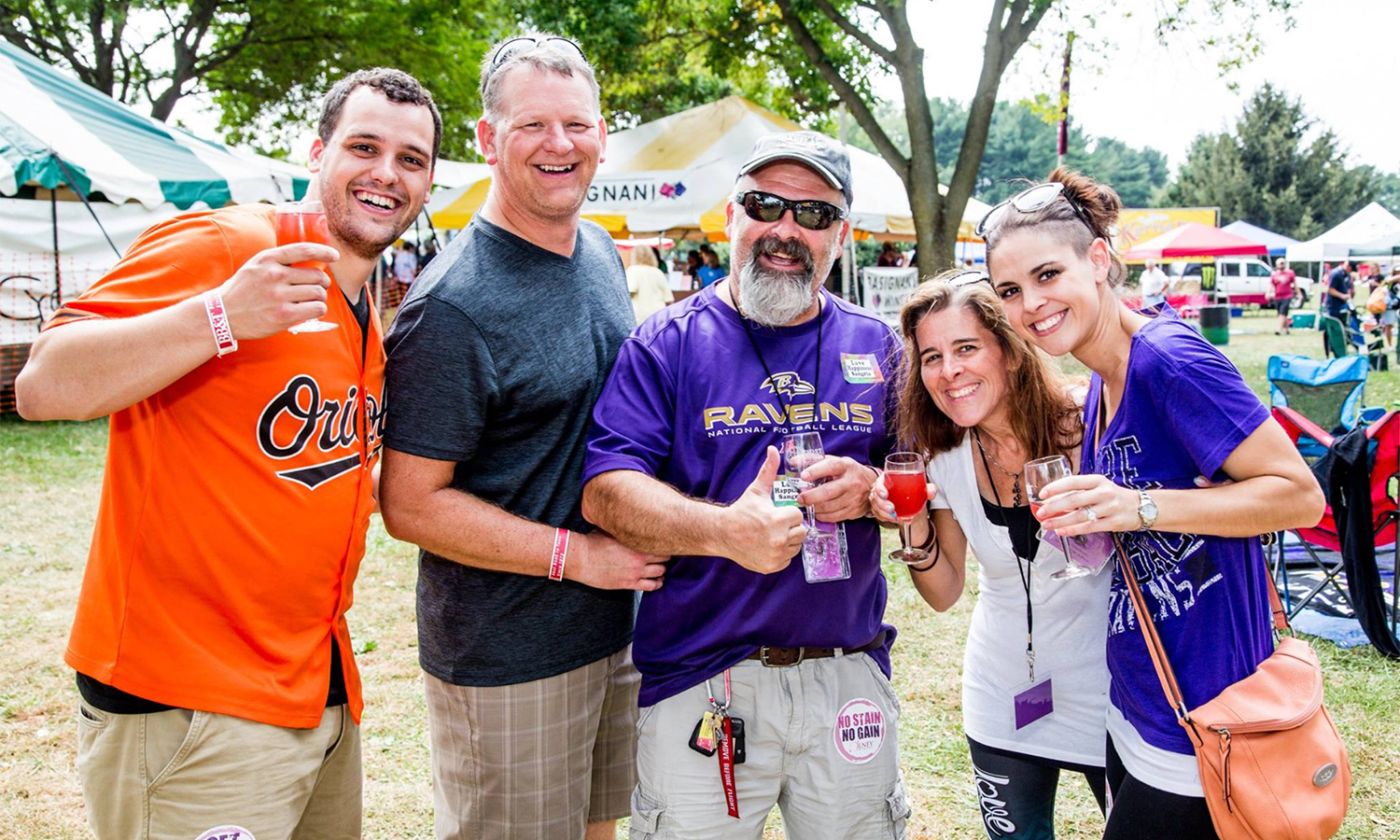 The Maryland Wine Festival is held at the Carroll County Farm Museum in Westminster, MD, every September.