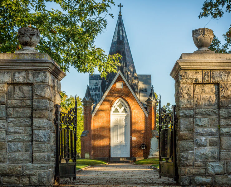 St. Joseph Cemetery at Seton Shrine in Emmitsburg, MD.