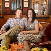 Couple at Pickwick Pub at Antrim 1844